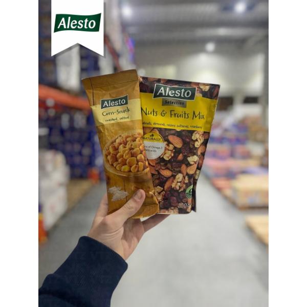 Alesto смажені, солені 500 g, Alesto смажені, солені 250 g, Alesto смажені,  солені 250 g, Alesto не смажені, не солені Mixed Nuts 200 g, Alesto не смажений, не солений 200 g, Alesto не смажений, не солений 200 g, Alesto смажені, солені 250 g, Alesto смажені, солені 500 g, Alesto Мікс зі смаком паприки та зеленої цибулі 200 g, Alesto Peanuts roasted & salted (смажений, солений) 500 g, Alesto не смажені, не солені 200 g, Alesto Peanuts Мікс Солений та Смажений / без Солі 500 g, Alesto Brazil Nuts 200 g, Alesto сушена та підсолоджена 200 g, Alesto Nuts 200 g, Alesto Dried Plums 200 g, Alesto Nuts&Fruits Mix 200 g, Alesto Prunge Secche Denocciolate 500 g, Alesto Soft Apricots 200 g, Alesto смажені, солені 250 g, Alesto Peanuts roasted & salted (смажений, солений) 250 g, Alesto Orzechy Laskowe 200 g, Alesto Sliwki suszone 200 g, Alesto Roasted & Salted 250 g, Alesto / Смажені лісові горіхи 200 g, Alesto Wasabi 200 g, Alesto Studencka 200 g, Alesto Мікс горіхів 200 g, Alesto не смажений, не солений 200 g, Alesto BBQ 200 g, Alesto NUT & FRUIT MIX classic 250 g, Alesto NUT & FRUIT MIX classic 500 g, Alesto Peanuts roasted & salted (смажений, солений) 500 g, Alesto Mandeln XXL 500 g, Alesto Nuts Royal XXL 500 g, Alesto Cashewkerne XXL 500 g, Alesto Смажений, солений 250 g, Alesto Sweet Chili 250 g, Alesto Mixed Nuts&Raisins ж/б 340 g, Alesto Mixed Nuts, смажені і солені ж/б 340 g, Alesto смажені, солені ж\б 350 g, Alesto Roasted & Salted 500 g, Alesto смажені, солені 250 g, Alesto Roasted&Salted / Roasted Mix 150 g, Alesto Honey&salt / Hot chilli flavour Mix 200 g, Alesto з грецьких горіхів та ізюму 100 g, Alesto Royal Nut 300 g, Alesto Mango Pieces Dried 125 g, Alesto Corn Snack 70 g, Alesto Honey&Salt 150 g, Alesto смажені, солені 70 g, Alesto Haselnusskerne XXL 500 g, Alesto смажені, солені 500 g, Alesto Walnuts 200 g, Alesto смажені, НЕ солені 250 g, Alesto Fistic смажені,  солені 250 g, Alesto NussMix mit Cranberry&Frucht 300 g, Alesto MIX смажені, солені та не солені 250 g, Alesto Macadamia 125 g, Alesto Pistazien-Kerne, смажені і солені/смаженні не солені 100 g, Alesto Nuss Mix XXL 300 g, Alesto Studentenfutter Classic 200 g, Alesto Walnusskerne 500 g