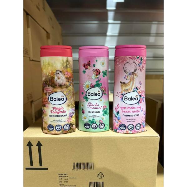Balea Family Fruchte Traum 500 ml, Balea Flower Shower 300 ml, Balea Mandelblute & Magnolie 300 ml, Balea Milch & Honig 300 ml, Balea Tropical Vibes 300 ml, Balea Exotic Passion 300 ml, Balea Buttermilk & Lemon 300 ml, Balea After Sun 300 ml, Balea Vanille & Kokos 300 ml, Balea Totes Meer Salz 300 ml, Balea Sensetive mit Aloe Vera 300 ml, Balea Spulung mit vanille-dult und Mandelol 300 ml, Balea Beeren & Vanille (Ягоди та Ваніль) 500 ml, Balea Macadamia & White Lotus (Макадамія і Білий Лотос) 500 ml, Balea Sensitive mit Aloe Vera 500 ml, Balea Ginger & Lemon (Імбир і Лимон) 500 ml, Balea Anti Schuppen (Проти Лупи) 300 ml, Balea Intensiv Pflege 300 ml, Balea Intensiv Pflege mit Vanille-Duft und Mandelol 300 ml, Balea Pure Friche 300 ml, Balea Frische Energy Family 500 ml, Balea Sheabutter & Arganöl (з маслом ши і аргановою олією) 500 ml, Balea Farbglanz 300 ml, Balea Feuchtigkeit 300 ml, Balea Seidenglanz 300 ml, Balea Street Dance, 4 in 1 300 ml, Balea Flower Dream 300 ml, Balea Wild Jungle 300 ml, Balea Farbglanz mit Pfingstrosen-Duft 300 ml, Balea Feuchtigkeit mit Kokos und Papaya-Duft 300 ml, Balea Seidenglanz mit Pfirsich-Duft 300 ml, Balea Shampoo Volumen 300 ml, Balea Sweet Butterfly 300 ml, Balea Milch & Honig (Молоко та Мед) 500 ml, Balea Ginger & Lemon (Імбир і Лимон) 500 ml, Balea Sensitive mit Aloe Vera (Алоє Вера) 500 ml, Balea Sport & Refresh 300 ml, Balea Milch & Honig (Молоко та Мед) 150 g, Balea з естрактом Алое 150 g, Balea Anti Schuppen mit Nanaminz-Duft 300 ml, Balea Glücksmoment 300 ml, Balea Magic Fairytale (для чутливої шкіри) 300 ml, Balea Lovely Flowers 300 ml, Balea You make my heart smile 300 ml, Balea Kokos & Pfirsich (Кокос і Персик) 500 ml, Balea Beeren & Vanille (Ягоди та Ваніль) 500 ml, Balea Better Together 300 ml, Balea Summer Vibes 500 ml, Balea Summer Paradise 500 ml, Balea Kokos & Pfirsich (Кокос і Персик) 500 ml, Balea Fairy Garden 300 ml, Balea Surfosaurus 300 ml, Balea Summer Joy 300 ml, Balea I'm not like the otters 300 ml, Balea Summer Paradise 300 ml, Balea Sweet Olive 300 ml, Balea Soft Elegance 300 ml, Balea Himbeere & Magnolia 850 ml, Balea Sensitive mit Aloe Vera 850 ml, Balea Mango Malaga 300 ml, Balea Hibiscus Havanna 300 ml, Balea Mango Malaga 300 ml, Balea Sensetive 300 ml, Balea Coconut Cancun 300 ml, Balea Lovely Fruits 300 ml, Balea Big Dream 300 ml, Balea Milch & Honig (Молоко та Мед) 500 ml, Balea Natural Beauty Erfrischende Kräuter 400 ml, Balea Natural Beauty belebend 350 ml, Balea Natural Beauty belebend 400 ml, Balea Natural Beauty Hibiskus & Kokosmilch 350 ml, Balea Natural Beauty Avocadoöl & Mangobutter 350 ml, Balea Natural Beauty Hibisku & Kokosmilch 400 ml, Balea Natural Beauty Avocadoöl & Mangobutter 400 ml, Balea Happy Vibes, 4 in 1 300 ml, Balea Reichhaltige Bodymilk 400 ml, Balea Sensitive, 3 in 1 400 ml, Balea Urea, 3 in 1 400 ml, Balea Q10, 3 in 1 400 ml, Balea Vital, 3 in 1 400 ml, Balea Pflegecreme 250 ml, Balea Soft Creme 250 ml, Balea Melkfett Ringelblume 250 ml, Balea Vaseline 75 ml, Balea Vaseline 125 ml, Balea Deo Roll-on, 5 in 1,  Protection 50 ml, Balea Deo Roll-on Sweet Sunshine 50 ml, Balea Deo Roll-on Soft Flower 50 ml, Balea Deo Roll-on Sensitive 50 ml, Balea Deo Roll-on Extra Dry 50 ml, Balea Soft Flower 200 ml, Balea Sweet Sunshine 200 ml, Balea Vanille & Kokos 200 ml, Balea Protection, 5 in 1 200 ml, Balea Parfum Glamorous Moment 150 ml, Balea Parfum Golden Moon 150 ml, Balea Parfum Pink Blossom 150 ml, Balea Deodorant Pure Elegance 150 ml, Balea Deo Kristall 100 g, Balea Olive 100 ml, Balea Kamille 100 ml, Balea Aloe Vera 100 ml, Balea Buttermilk & Lemon 100 ml, Balea Creme-Öl 100 ml, Balea Q10 mit Aprikosenöl und LSF15 100 ml, Balea Schnell einziehend, trockene Haut 100 ml, Balea Glamorous Moment 100 ml, Balea Urea 5% 100 ml, Balea для ніг Fuß Deospray 200 ml, Balea для взуття Schuhdeo 200 ml, Balea Fuß&Nagelbalsam 100 ml, Balea крижаний, Fuss&Bein Eisgel 100 ml, Balea Aloe Vera 200 ml, Balea Gesichtswasser Pflegend 200 ml, Balea Fußpeeling 100 ml, Balea Kaktusfeige 400 ml, Balea Rose 400 ml, Balea Fuss Vital-Bad 450 g, Balea Fruity Fantasy 150 ml, Balea Mango Málaga 200 ml, Balea Aloe Vera & Avocadoöl 200 ml, Balea Creme-Ol Korper Lotion 400 ml, Balea Einwegrasierer 3-Klingen (3 леза, 8 шт.) none, Balea pH 5,5 Hautneutral 300 ml, Balea Einwegrasierer 2-Klingen (2 леза, 10 шт.) none, Balea pH 5,5 Hautneutral, Creme-Ol Dusche 300 ml, Balea Sensitive 9,6 g, Balea Mango Malaga 4,8 g, Balea з дозатором Seifenfreie Waschlotion 300 ml, Balea Rosé 4,8 g, Balea з дозатором Arztseife 300 ml, Balea Intensiv 4,8 g, Balea Cherry & Vanilla 4,8 g, Balea Reinigungs Schaum Mild 150 ml, Balea Golden Peach 4,8 g, Balea Reinigungs Schaum Zart 150 ml, Balea Reinigungs Milch Sanft 200 ml, Balea 4in1 Kick it 300 ml, Balea Avocadoöl & Vitamin E 150 ml, Balea Einweg Rasierer (3 леза, 8 шт) none, Balea Sensetive (Aloe Vera) 600 ml, Balea Vanilla Dream 4,8 g, Balea Elegant Cherry 4,8 g, Balea Extra Dry 200 ml, Balea Maximum Protection 50 ml, Balea Oriental Plum 150 ml, Balea Lovely Pistachio 300 ml, Balea Sensitive 75 ml, Balea Kokos&Papaya 200 ml, Balea Kids Happy Vibes 4,8 g, Balea Happy Berry 250 ml, Balea Fairytale 4,8 g, Balea Locken Natural Beauty 350 ml, Balea Braun 200 ml, Balea Glamorous Moments 200 ml, Balea Hibiscus Havanna 200 ml, Balea Sensitive 150 ml, Balea Soft Cotton 200 ml, Balea Natural Beauty Locken 400 ml, Balea Feel Well, Fusspeeling GOLD 100 ml, Balea Oriental Plum 4,8 g, Balea Milch & Honig 850 ml, Balea 5 % Urea 300 ml, Balea Bartpflege Gel 2in1 50 ml, Balea Natural Beauty Kirschblüten-Extrakt & Mandelöl 250 ml, Balea Reinigungsschaum hautrein 150 ml, Balea Sensitive 200 ml, Balea Anti Pickel Waschgel hautrein 150 ml, Balea Be Happy and joyful 200 ml, Balea Pure Frische 5in1 250 ml, Balea Floral Elegance 300 ml, Balea Kräuterbad Eukalyptus 500 ml, Balea Kräuterbad Lavendel 500 ml, Balea Kräuterbad Thymian & Minze 500 ml