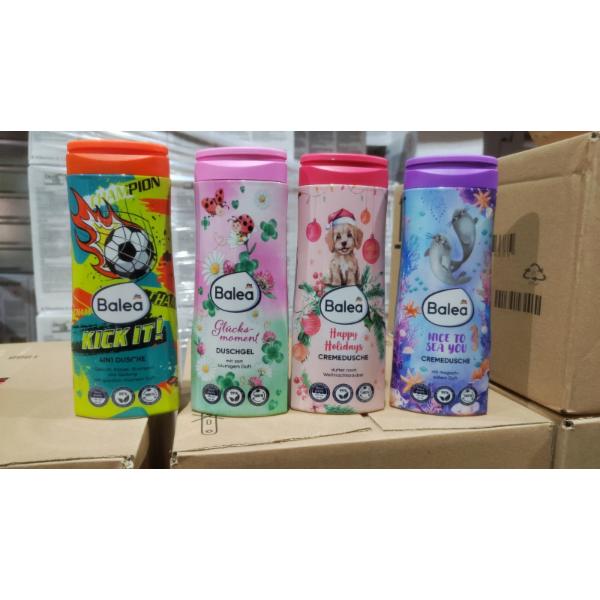 Balea Family Fruchte Traum 500 ml, Balea Flower Shower 300 ml, Balea Mandelblute & Magnolie 300 ml, Balea Milch & Honig 300 ml, Balea Tropical Vibes 300 ml, Balea Exotic Passion 300 ml, Balea Buttermilk & Lemon 300 ml, Balea After Sun 300 ml, Balea Vanille & Kokos 300 ml, Balea Totes Meer Salz 300 ml, Balea Sensetive mit Aloe Vera 300 ml, Balea Spulung mit vanille-dult und Mandelol 300 ml, Balea Beeren & Vanille (Ягоди та Ваніль) 500 ml, Balea Macadamia & White Lotus (Макадамія і Білий Лотос) 500 ml, Balea Sensitive mit Aloe Vera 500 ml, Balea Ginger & Lemon (Імбир і Лимон) 500 ml, Balea Anti Schuppen (Проти Лупи) 300 ml, Balea Intensiv Pflege 300 ml, Balea Intensiv Pflege mit Vanille-Duft und Mandelol 300 ml, Balea Pure Friche 300 ml, Balea Frische Energy Family 500 ml, Balea Sheabutter & Arganöl (з маслом ши і аргановою олією) 500 ml, Balea Farbglanz 300 ml, Balea Feuchtigkeit 300 ml, Balea Seidenglanz 300 ml, Balea Street Dance, 4 in 1 300 ml, Balea Flower Dream 300 ml, Balea Wild Jungle 300 ml, Balea Farbglanz mit Pfingstrosen-Duft 300 ml, Balea Feuchtigkeit mit Kokos und Papaya-Duft 300 ml, Balea Seidenglanz mit Pfirsich-Duft 300 ml, Balea Shampoo Volumen 300 ml, Balea Sweet Butterfly 300 ml, Balea Milch & Honig (Молоко та Мед) 500 ml, Balea Ginger & Lemon (Імбир і Лимон) 500 ml, Balea Sensitive mit Aloe Vera (Алоє Вера) 500 ml, Balea Sport & Refresh 300 ml, Balea Milch & Honig (Молоко та Мед) 150 g, Balea з естрактом Алое 150 g, Balea Anti Schuppen mit Nanaminz-Duft 300 ml, Balea Glücksmoment 300 ml, Balea Magic Fairytale (для чутливої шкіри) 300 ml, Balea Lovely Flowers 300 ml, Balea You make my heart smile 300 ml, Balea Kokos & Pfirsich (Кокос і Персик) 500 ml, Balea Beeren & Vanille (Ягоди та Ваніль) 500 ml, Balea Better Together 300 ml, Balea Summer Vibes 500 ml, Balea Summer Paradise 500 ml, Balea Kokos & Pfirsich (Кокос і Персик) 500 ml, Balea Fairy Garden 300 ml, Balea Surfosaurus 300 ml, Balea Summer Joy 300 ml, Balea I'm not like the otters 300 ml, Balea Summer Paradise 300 ml, Balea Sweet Olive 300 ml, Balea Soft Elegance 300 ml, Balea Himbeere & Magnolia 850 ml, Balea Sensitive mit Aloe Vera 850 ml, Balea Mango Malaga 300 ml, Balea Hibiscus Havanna 300 ml, Balea Mango Malaga 300 ml, Balea Sensetive 300 ml, Balea Coconut Cancun 300 ml, Balea Lovely Fruits 300 ml, Balea Big Dream 300 ml, Balea Milch & Honig (Молоко та Мед) 500 ml, Balea Natural Beauty Erfrischende Kräuter 400 ml, Balea Natural Beauty belebend 350 ml, Balea Natural Beauty belebend 400 ml, Balea Natural Beauty Hibiskus & Kokosmilch 350 ml, Balea Natural Beauty Avocadoöl & Mangobutter 350 ml, Balea Natural Beauty Hibisku & Kokosmilch 400 ml, Balea Natural Beauty Avocadoöl & Mangobutter 400 ml, Balea Happy Vibes, 4 in 1 300 ml, Balea Reichhaltige Bodymilk 400 ml, Balea Sensitive, 3 in 1 400 ml, Balea Urea, 3 in 1 400 ml, Balea Q10, 3 in 1 400 ml, Balea Vital, 3 in 1 400 ml, Balea Pflegecreme 250 ml, Balea Soft Creme 250 ml, Balea Melkfett Ringelblume 250 ml, Balea Vaseline 75 ml, Balea Vaseline 125 ml, Balea Deo Roll-on, 5 in 1,  Protection 50 ml, Balea Deo Roll-on Sweet Sunshine 50 ml, Balea Deo Roll-on Soft Flower 50 ml, Balea Deo Roll-on Sensitive 50 ml, Balea Deo Roll-on Extra Dry 50 ml, Balea Soft Flower 200 ml, Balea Sweet Sunshine 200 ml, Balea Vanille & Kokos 200 ml, Balea Protection, 5 in 1 200 ml, Balea Parfum Glamorous Moment 150 ml, Balea Parfum Golden Moon 150 ml, Balea Parfum Pink Blossom 150 ml, Balea Deodorant Pure Elegance 150 ml, Balea Deo Kristall 100 g, Balea Olive 100 ml, Balea Kamille 100 ml, Balea Aloe Vera 100 ml, Balea Buttermilk & Lemon 100 ml, Balea Creme-Öl 100 ml, Balea Q10 mit Aprikosenöl und LSF15 100 ml, Balea Schnell einziehend, trockene Haut 100 ml, Balea Glamorous Moment 100 ml, Balea Urea 5% 100 ml, Balea для ніг Fuß Deospray 200 ml, Balea для взуття Schuhdeo 200 ml, Balea Fuß&Nagelbalsam 100 ml, Balea крижаний, Fuss&Bein Eisgel 100 ml, Balea Aloe Vera 200 ml, Balea Gesichtswasser Pflegend 200 ml, Balea Fußpeeling 100 ml, Balea Kaktusfeige 400 ml, Balea Rose 400 ml, Balea Fuss Vital-Bad 450 g, Balea Fruity Fantasy 150 ml, Balea Mango Málaga 200 ml, Balea Aloe Vera & Avocadoöl 200 ml, Balea Creme-Ol Korper Lotion 400 ml, Balea Einwegrasierer 3-Klingen (3 леза, 8 шт.) none, Balea pH 5,5 Hautneutral 300 ml, Balea Einwegrasierer 2-Klingen (2 леза, 10 шт.) none, Balea pH 5,5 Hautneutral, Creme-Ol Dusche 300 ml, Balea Sensitive 9,6 g, Balea Mango Malaga 4,8 g, Balea з дозатором Seifenfreie Waschlotion 300 ml, Balea Rosé 4,8 g, Balea з дозатором Arztseife 300 ml, Balea Intensiv 4,8 g, Balea Cherry & Vanilla 4,8 g, Balea Reinigungs Schaum Mild 150 ml, Balea Golden Peach 4,8 g, Balea Reinigungs Schaum Zart 150 ml, Balea Reinigungs Milch Sanft 200 ml, Balea 4in1 Kick it 300 ml, Balea Avocadoöl & Vitamin E 150 ml, Balea Einweg Rasierer (3 леза, 8 шт) none, Balea Sensetive (Aloe Vera) 600 ml, Balea Vanilla Dream 4,8 g, Balea Elegant Cherry 4,8 g, Balea Extra Dry 200 ml, Balea Maximum Protection 50 ml, Balea Oriental Plum 150 ml, Balea Lovely Pistachio 300 ml, Balea Sensitive 75 ml, Balea Kokos&Papaya 200 ml, Balea Kids Happy Vibes 4,8 g, Balea Happy Berry 250 ml, Balea Fairytale 4,8 g, Balea Locken Natural Beauty 350 ml, Balea Braun 200 ml, Balea Glamorous Moments 200 ml, Balea Hibiscus Havanna 200 ml, Balea Sensitive 150 ml, Balea Soft Cotton 200 ml, Balea Natural Beauty Locken 400 ml, Balea Feel Well, Fusspeeling GOLD 100 ml, Balea Oriental Plum 4,8 g, Balea Milch & Honig 850 ml, Balea 5 % Urea 300 ml, Balea Bartpflege Gel 2in1 50 ml, Balea Natural Beauty Kirschblüten-Extrakt & Mandelöl 250 ml, Balea Reinigungsschaum hautrein 150 ml, Balea Sensitive 200 ml, Balea Anti Pickel Waschgel hautrein 150 ml, Balea Be Happy and joyful 200 ml, Balea Pure Frische 5in1 250 ml, Balea Floral Elegance 300 ml, Balea Kräuterbad Eukalyptus 500 ml, Balea Kräuterbad Lavendel 500 ml, Balea Kräuterbad Thymian & Minze 500 ml