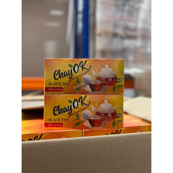 Chayok Black (Чорний), 100 tea bags 140 g, Chayok Black Tea, (20 bags) (01.2026) 30 g, Chayok Black Tea 80 g, Chayok Green Tea 80 g