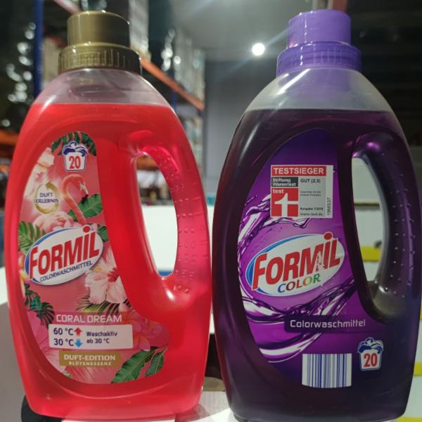 Formil Color, 50 WA 2,2 L, Formil Marsiglia, 24 WA 1,35 L, Formil Delicate Black, 41 WA 1,5 L, Formil Aktiv / Color, 28 WA 1 L, Formil Active/Colour, 27WA 1,485 L, Formil Micro-Repair Fur Baumwolle, 41 WA 1,5 L, Formil Colour Protector 24 шт., Formil Marsiglia 28 WA 1 L, Formil Voll-/Colorwaschmittel 27WA 1,485 L, Formil Morgenfrische / Sensetiv, 17 WA 1,5 L, Formil Desinfectant Du Linge, 17 WA 1,5 L, Formil Delicate Fine & Wool, 41 WA 1,5 L, Formil Aktiv, 80 WA 5,2 kg, Formil Farbfangtucher 44 шт., Formil Color/White, 40 WA 2,2 L, Formil Color / White Detergent, 44 WA 2,2 L