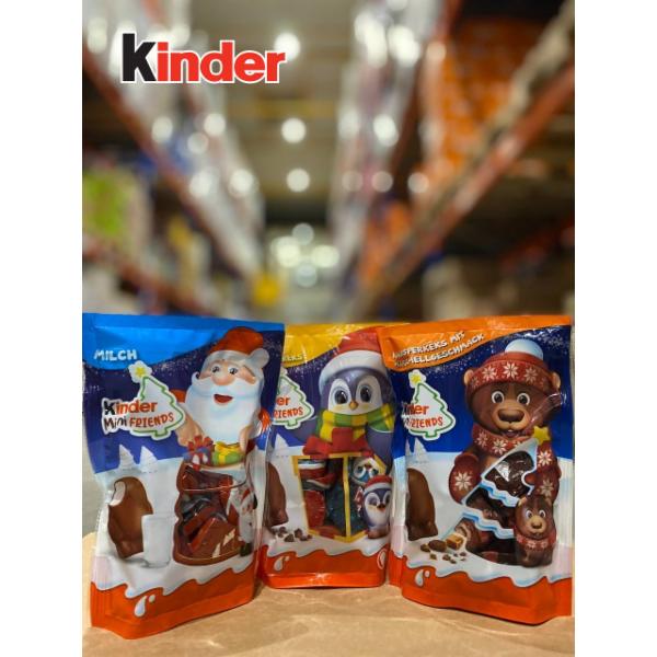 Kinder Surprise Pink, for Girls 20 g, Kinder 4 bar (8х20шт.) 50 g, Kinder Avatar 20 g, Kinder Surprise 3 *32 20 g, Kinder Schoko Bons White 200 g, Kinder Happy Hippo Kakao 5*10 20,7 g, Kinder Country Sparpack (16 riegel) 376 g, Kinder Chocolate mini 120 g, Kinder Shoko Bons 125 g, Kinder Шоколаді фігурки 35 g, Kinder Cards 128 g, Kinder Мікс Bueno&Country 295 g, Kinder з м’якою іграшкою Maxi Mix 133 g, Kinder Kinderini 250 g, Kinder Happy Hippo Haselnuss (BOX) 20,7 g, Kinder Happy Hippo Kakao (BOX) 20,7 g, Kinder Happy Moments 161 g, Kinder Riegel 10*21g 211 g, Kinder Maxi, 36 шт. 21 g, Kinder Schoko Bons milch kakao 200 g, Kinder 8 bars 100 g, Kinder Bueno (12.06.2025) 43 g, Kinder Bueno White 39 g, Kinder Country (4x20шт.) 23,5 g, Kinder Schoko Bons milch kakao 225 g, Kinder Country x 9 riegel 211,5 g, Kinder Bueno 215 g, Kinder Milky Crunchy (06.2024) 19 g, Kinder Bueno 129 g, Kinder Country (9+1)*23,5 g 235g, Kinder 36 bars XXL 450 g, Kinder Schoko Bons 500 g, Kinder Bueno mini 108 g, Kinder Duo 150 g, Kinder Mini Eggs Hazelnuts 85 g, Kinder Mini Eggs Milch 85 g, Kinder Schoko bons +50g gratis 350 g, Kinder Hohlfigur 35 g, Kinder Mini Friends Caramel 122 g, Kinder Mini Friends Keks 122 g, Kinder Mini Friends Milch 122 g, Kinder Bueno Eggs 80 g, Kinder Mini Eggs Dark&Mild 85 g, Kinder Riegel (10+1)*21g 231g, Kinder Surprise 36 g, Kinder 18 Riegel 378 g, Kinder Cards 2 PACK 25,6 g, Kinder Bueno (BOX) 43 g, Kinder Nespodzianka 20 g, Kinder 12 Riegel 150 g, Kinder 8 bars (1*4шт.) 100 g, Kinder Cards 2 PACK 25,6 g, Kinder Country х4 94 g, Kinder Mini Eggs Hazelnuts/Chocolade (MIX) 85 g, Kinder Crunchy 136 g, Kinder Kinderini 250 g, Kinder Happy Hippo Haselnuss 5*10 20,7 g, Kinder Будиночок Maxi Mix 351 g, Kinder Christmas Snowman 110 g, Kinder Snowman Milky&Caramel 110 g, Kinder Будиночок 3D-House 234 g, Kinder Friends 370 g, Kinder Потяг 3D-Zug MIX 226 g, Kinder Kugeln Milk & Crispy Bits Sensation 90 g, Kinder Kugeln Milk & Hazelnut Bits Sensation 90 g, Kinder Schoko Bons Milch Kakao 300 g, Kinder Зайчик 110 g, Kinder Uberraschung Maxi (дівчинка) 100 g, Kinder Заєць 75 g, Kinder Заєць (карамель) 110 g, Kinder Minecraft 20 g