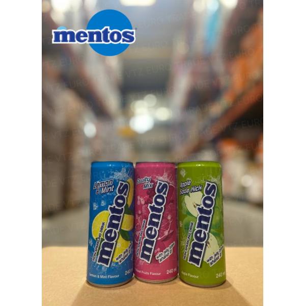 Mentos Fanta (20 шт) 38 g, Mentos Fruit (8*20 шт) 38 g, Mentos Fresh Cola (25x3) 37,5 g, Mentos Mint (8*40 шт) 38 g, Mentos Rainbow (8*20 шт) 37,5 g, Mentos Grape (20шт) 38 g, Mentos Lemon & Mint (Лимон і М'ята) 240 ml, Mentos Fruity Mix (Фруктовий Мікс) 240 ml, Mentos Apple (Яблуко) 240 ml, Mentos Pure Fresh 100 g, Mentos Fruit (25x3) 38 g, Mentos BubbleCool (35 драже) (4*6шт) 70 g, Mentos Fresh Mint (35 драже) (4*6шт) 70 g, Mentos Sweet Mint (35 драже) (4*6шт) 70 g, Mentos Citrus (35 драже) 64 g, Mentos Spearmint (35шт.) 70 g, Mentos Full Fruits (35 драже) (4*6шт) 70 g, Mentos Strawberry (35 драже) (4*6шт) 70 g, Mentos Strong (35 драже) (4*6шт) 70 g, Mentos Fruit Mix Mini (120 х 10,4 g) none, Mentos Rainbows (12*30шт.) 28,6 g, Mentos Mint 28,6 g, Mentos Orange/Strawberry (12*30шт.) 28,6 g, Mentos Fruit Mix 160 g, Mentos Fanta Orange Flavour 160 g, Mentos Red Fruit Mix 160 g, Mentos Fruit 2*36 38 g, Mentos Cherry (35шт.) (4*6шт) 70 g, Mentos Fruit (40 шт) 38 g, Mentos Sour Tones 140 g