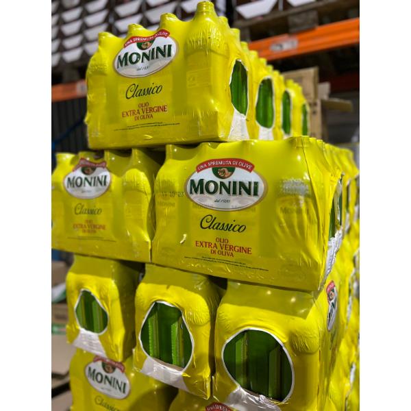 Monini Classico 1 L, Monini Anfora (рафінована) 1 L, Monini Delicato 750 ml, Monini Terre Del Mediterraneo 750 ml, Monini Originale 1 L