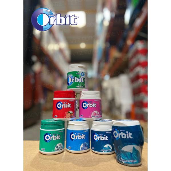 Orbit Watermelon x42 58 g, Orbit Wild Strawberry (60 драже) 84 g, Orbit Eucalyptus (60 драже) 84 g, Orbit Mentol Fuerte (60 драже) 84 g, Orbit Menta 60шт. none, Orbit Buublemint 60шт. none, Orbit Hierbabuena 60шт. none, Orbit Mentol Fuerte 46шт. none, Orbit Bubblemint 30шт 14 g, Orbit Pepermint 30шт 14 g