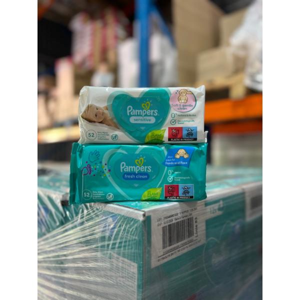 Pampers Sensetive none, Pampers Fresh Clean none