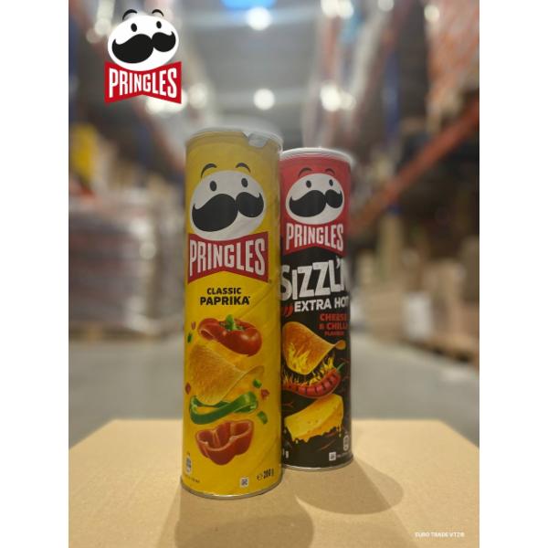 Pringles Paprika Crisps 165 g, Pringles Original 165 g, Pringles Sour Cream & Onion 165 g, Pringles Hot & Spicy Chilli 130 g, Pringles Paprika Crisps 130 g, Pringles Hot & Spicy 180 g, Pringles Barbeque 130 g, Pringles Original 130 g, Pringles Original (08.03.2025р.) 200 g, Pringles Sizzl'n Extra Hot, Cheese&Chilli 180 g, Pringles Sizzl'n Medium, Sweet Chilli Flavour 180 g, Pringles Hot & Spicy 165 g, Pringles Grilled Paprika 185 g, Pringles Cheese & Onion 165 g, Pringles Ketchup 165 g, Pringles Salt & Vinegar 165 g, Pringles Sour Cream & Onion (02.04.2025р.) 185 g, Pringles Classic Paprika 02.2025 200 g, Pringles Prawn Cocktail 165 g, Pringles Original (13.04.2025р.) 185 g, Pringles Hot & Spicy 40 g, Pringles Super Mario (Original) 165 g, Pringles Super Mario (Sour Cream & Onion) 165 g, Pringles Super Mario (Paprika) 165 g, Pringles Super Mario (Hot & Spicy) 165 g, Pringles Texas BBQ 165 g, Pringles Ketchup 165 g, Pringles Pizza 165 g, Pringles Paprika 165 g, Pringles Hot Flamin' Cheese 160 g, Pringles Hot Kickin' Sour Cream 160 g, Pringles Classic Paprica 165 g, Pringles Cheesy Cheese 165 g, Pringles Bacon 165 g, Pringles Hot Chili&Lime 160 g, Pringles Cheese & Onion 200 g, Pringles Cream Cheese&Herbs 165 g, Pringles Black Truffle&Butter 165 g, Pringles Stir Fry 165 g, Pringles Paprika 40 g, Pringles Sour Cream & Onion 40 g, Pringles Texas BBQ 40 g, Pringles Original 40 g, Pringles Crab 165 g, Pringles Cheese Burger 165 g, Pringles Buffalo Chiken Wings 165 g, Pringles Mediterranean Herbs 165 g, Pringles Mystery Flavour 165 g