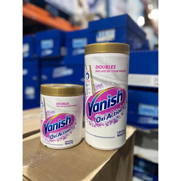 Vanish Oxi Action Color 100 ml, Vanish Oxi Action - Crystal White 1 kg, Vanish Oxy Action - Crystal White 1,9 kg