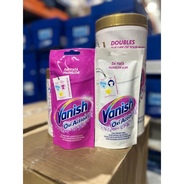 Vanish Oxi Action Color 100 ml, Vanish Oxi Action - Crystal White 1 kg, Vanish Oxy Action - Crystal White 1,9 kg
