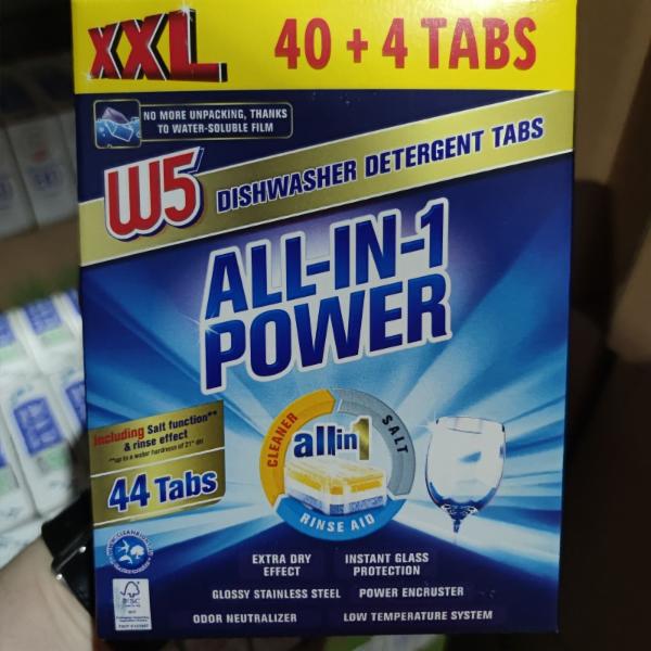 W5 ECO Glasreiniger 1 L, W5 All in 1, 40 tabs 760 g, W5 ECO Allzweckreiniger 1,25 L, W5 INSECT REMOVER/WHEEL CLEANER 750 ml, W5 Topf-Reiniger 6 pcs none, W5 БЕЗ ЕТИКЕТОК WC Reiniger (Lemon / Ocean / Maxx Power) 1 L, W5 Nature - Bathreiniger 1 L, W5 Schaber 5 none, W5 All in 1, 44 tabs 836 g, W5 Glasreiniger Classic 1 L, W5 Allzweckreiniger 1250 ml, W5 Family-Pack Classic Clean, 60 tabs 900 g, W5 Happy Heaven 500 ml, W5 Anti-Kalk, 60-Tabs 900 g, W5 Geschirr Reiniger Classic, 60-Tabs 900 g, W5 All in 1 Power, 40 tabs 690 g, W5 Rohr-Reiniger 1 L, W5 Nature, Limoen/Framboos/Aloe Vera 500 ml, W5 Floral/Lemon, 2x48g 96 g, W5 Frescura Oceano/Cloro, 2x48g 96 g, W5 Ocean Power, 5 x 48g 240 g, W5 Geschirr Reiniger Multi Activ, 40-Tabs 840 g, W5 Classic, 60-Tabs 900 g, W5 Triple Action (запаска) 1 L, W5 Ultra Stark 750 ml, W5 Air Freshener MIX 150 ml, W5 2 in 1,  40 шт none, W5 Hygienic and Cleaner 2x250 ml