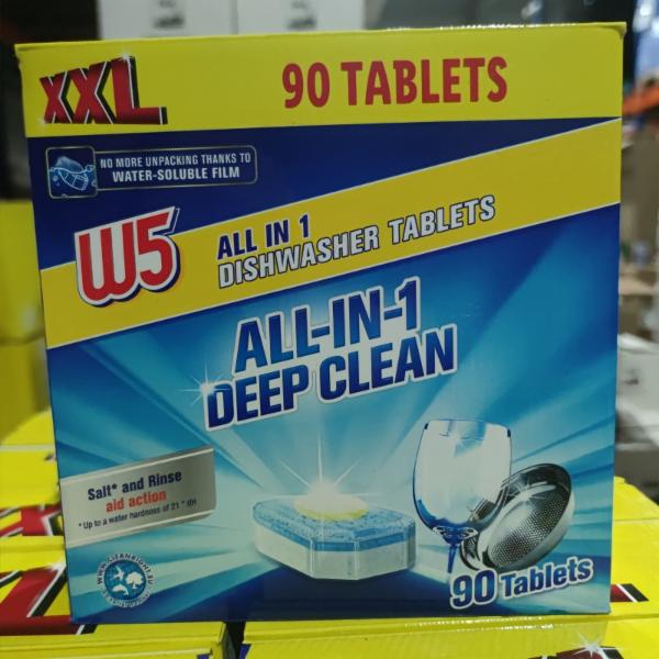 W5 ECO Glasreiniger 1 L, W5 All in 1, 40 tabs 760 g, W5 ECO Allzweckreiniger 1,25 L, W5 INSECT REMOVER/WHEEL CLEANER 750 ml, W5 Topf-Reiniger 6 pcs none, W5 БЕЗ ЕТИКЕТОК WC Reiniger (Lemon / Ocean / Maxx Power) 1 L, W5 Nature - Bathreiniger 1 L, W5 Schaber 5 none, W5 All in 1, 44 tabs 836 g, W5 Glasreiniger Classic 1 L, W5 Allzweckreiniger 1250 ml, W5 Family-Pack Classic Clean, 60 tabs 900 g, W5 Happy Heaven 500 ml, W5 Anti-Kalk, 60-Tabs 900 g, W5 Geschirr Reiniger Classic, 60-Tabs 900 g, W5 All in 1 Power, 40 tabs 690 g, W5 Rohr-Reiniger 1 L, W5 Nature, Limoen/Framboos/Aloe Vera 500 ml, W5 Floral/Lemon, 2x48g 96 g, W5 Frescura Oceano/Cloro, 2x48g 96 g, W5 Ocean Power, 5 x 48g 240 g, W5 Geschirr Reiniger Multi Activ, 40-Tabs 840 g, W5 Classic, 60-Tabs 900 g, W5 Triple Action (запаска) 1 L, W5 Ultra Stark 750 ml, W5 Air Freshener MIX 150 ml, W5 2 in 1,  40 шт none, W5 Hygienic and Cleaner 2x250 ml